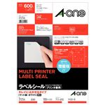 エーワン ラベルシール[プリンタ兼用]キレイにはがせるタイプ マット紙・ホワイト A4判 6面 71.1×69.8mm 四辺余白付 角丸 312541冊(100シート)