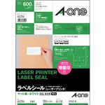 エーワンラベルシール[レーザープリンタ] マット紙・ホワイト A4判 6面 宛名表示用 63×120mm 四辺余白付 角丸 662061冊(100シート)
