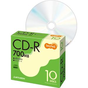 TANOSEE データ用CD-R700MB 48倍速 ブランドシルバー 5mmスリムケース SR80FC10T1セット(100枚:10枚×10パック)