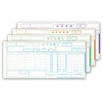 トッパンフォームズチェーンストア統一伝票 仕入 ターンアラウンド1型(6行) 4P・連帳 12×5インチ C-BA141箱(1000組)