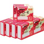 TANOSEE データ用DVD-R4.7GB 1-16倍速 ホワイトワイドプリンタブル 5mmスリムケース DHR47JP10T1セット(100枚:10枚×10パック)