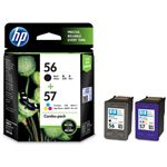 HP HP56/57プリントカートリッジ 黒・カラー CC629AA 1箱(2個:各色1個)