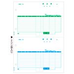 ヒサゴ 納品書/請求書 A4タテ 2面GB2109 1箱(500枚)