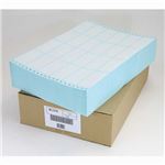 東洋印刷 ナナフォーム連続ラベル(剥離紙ブルー) 15×10インチ 24面 84×38mm NC15FB 1箱(500折)