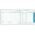トッパンフォームズチェーンストア統一伝票 仕入 ターンアラウンド2型(9行) 5P・連帳 12×5インチ C-BA251箱(1000組)