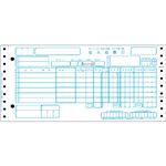 トッパンフォームズチェーンストア統一伝票 仕入 タイプ用1型(伝票No.有) 5P・連帳 11×5インチ C-BP351箱(1000組)
