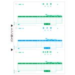 ヒサゴ 納品書/請求書/納品控 A4タテ3面 GB2111 1箱(500枚)