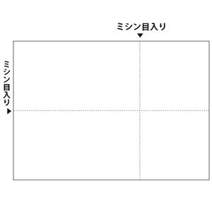 ヒサゴ マルチプリンタ帳票 A4白紙(EIAJ対応) BP2066Z 1箱(1200枚)