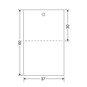 サトー タグ 標準 1号 プロパー60×37 544103451 1箱(20000枚:2000枚×10巻)