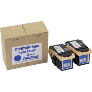 トナーカートリッジ CT202464汎用品 シアン 1箱(2個)