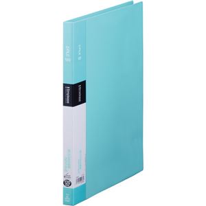 （まとめ）キングジム シンプリーズ ZファイルA4タテ 120枚収容 背幅17mm 水色 578SP 1冊 【×30セット】