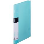 （まとめ）キングジム シンプリーズ ZファイルA4タテ 120枚収容 背幅17mm 水色 578SP 1冊 【×30セット】