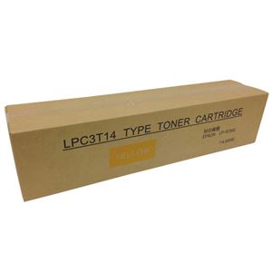 トナーカートリッジ LPC3T14Y汎用品 イエロー 1個