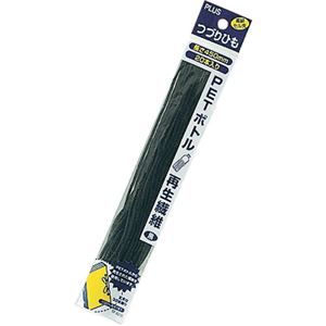 （まとめ）プラス つづりひも セル先 黒 セリース36270 TF-020S 1パック(20本) 【×30セット】