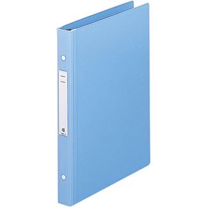 （まとめ）リヒトラブメディカルサポートブック・スタンダード A4タテ 4穴 180枚収容 ブルー HB657-1 1冊 【×3セット】