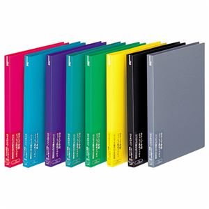 （まとめ）ライオン事務器 PPパームファイル標準Z式 B5タテ 100枚収容 背幅18mm ライトグリーン PF-185P 1冊 【×10セット】