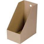 （まとめ）TRUSCO段ボール製A4縦型ファイルボックス 間口155 DB-BOXTW 1冊 【×20セット】