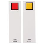 （まとめ）キングジム キングファイルG976N用背見出し紙 A4タテ とじ厚60mm 赤 セ976N 1パック(20枚) 【×20セット】