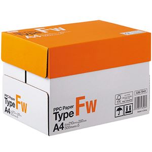 （まとめ）TANOSEE PPC PaperType FW A4 PPCFW-A4-5 1箱(2500枚:500枚×5冊) 【×3セット】