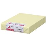 （まとめ）長門屋商店 Color Paper A4中厚口 レモン ナ-3252 1冊(500枚) 【×3セット】