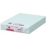 （まとめ）長門屋商店 Color Paper A4中厚口 水 ナ-3260 1冊(500枚) 【×3セット】