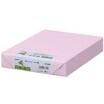 （まとめ）長門屋商店 Color Paper A4厚口 さくら ナ-3369 1冊(500枚) 【×3セット】