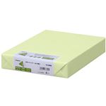 （まとめ）長門屋商店 Color Paper A4厚口 若草 ナ-3356 1冊(500枚) 【×3セット】