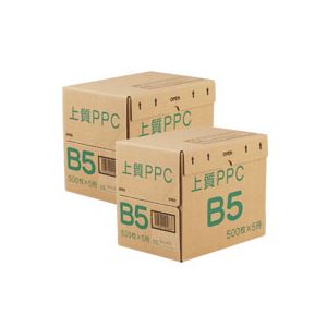 （まとめ）上質PPC用紙 NY B51セット(5000枚:2500枚×2箱) 【×2セット】