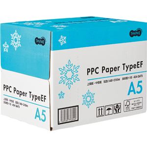 （まとめ）TANOSEE PPC PaperType EF A5 1箱(5000枚:500枚×10冊) 【×2セット】