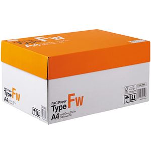 （まとめ）TANOSEE PPC PaperType FW A4 PPCFW-A4 1箱(5000枚:500枚×10冊) 【×2セット】