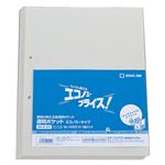 （まとめ）キングジム 透明ポケットエコノミータイプ A4タテ 2穴 台紙あり 103ED-10 1パック(10枚) 【×30セット】