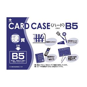 （まとめ）小野由 リサイクルカードケースOHB-5 1枚 【×30セット】