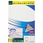 （まとめ）ライオン事務器レーザープリンタ用タックラベル A4判 12.7×40.6mm(76片入) LPR-34191冊(10シート) 【×10セット】