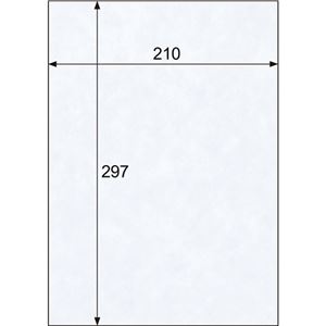 （まとめ）ヒサゴ クラッポヴェール スノーホワイトA4 CV10A4 1冊(100枚) 【×3セット】