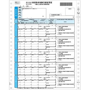 （まとめ）ヒサゴ 健保月額変更届 (単式)9_1/4×11_2/3インチ OP312 1箱(100セット) 【×3セット】