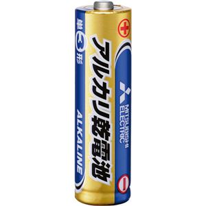 （まとめ）三菱電機 アルカリ乾電池 単3形LR6N/4S 1セット(40本:4本×10パック)【×3セット】