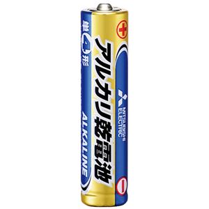 （まとめ）三菱電機 アルカリ乾電池 単4形LR03N/4S 1セット(40本:4本×10パック)【×3セット】