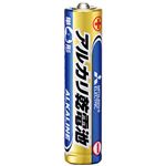 （まとめ）三菱電機 アルカリ乾電池 単4形LR03N/4S 1セット(40本:4本×10パック)【×3セット】