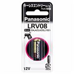 （まとめ）パナソニック アルカリ乾電池 12V形LR-V08/1BP 1本【×10セット】