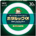 （まとめ）NEC 環形蛍光ランプ ホタルックαMILD 30形 昼白色 FCL30ENM/28-SHG-A 1個【×5セット】