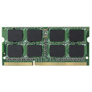 エレコム 204Pin DDR3L1600MHz PC3L-12800 SDRAM S.O.DIMM 4GB EV1600L-N4G/RO 1枚