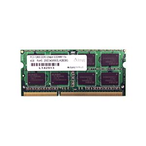 アドテック DDR3 1600MHzPC3-12800 204Pin SO-DIMM 4GB 省電力 ADS12800N-H4G 1枚