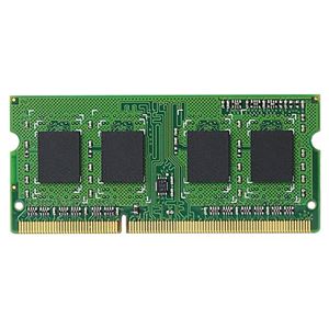 エレコム 204Pin DDR3L1600MHz PC3L-12800 SDRAM S.O.DIMM 2GB EV1600L-N2G/RO 1枚