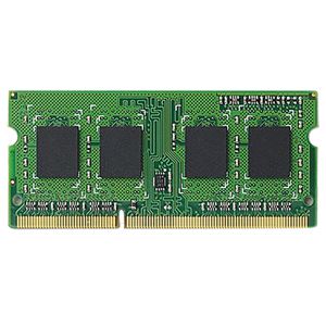 エレコム RoHS対応DDR3-1600 204pin S.O.DIMM 2GB EV1600-N2G/RO 1枚