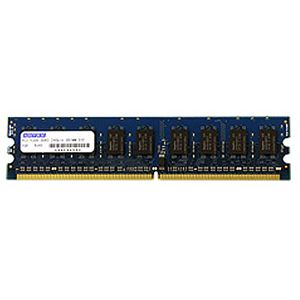 アドテック DDR2 667MHzPC2-5300 240Pin Unbuffered DIMM ECC 2GB ADS5300D-E2G 1個