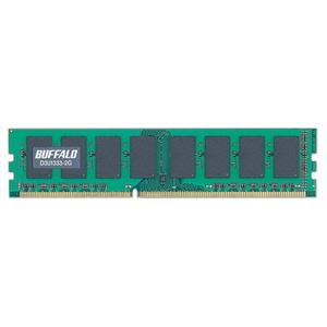 バッファロー PC3-10600DDR3 1333MHz 240Pin SDRAM DIMM 2GB D3U1333-2G 1枚