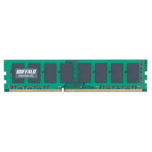 バッファロー 法人向けPC3-10600 DDR3 1333MHz 240Pin SDRAM DIMM 2GB MV-D3U1333-2G1枚