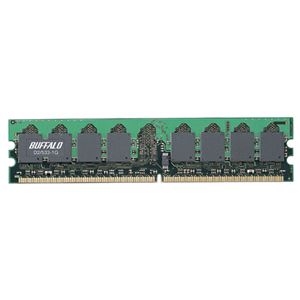 バッファロー 法人向け PC2-4200DDR2 533MHz 240Pin SDRAM DIMM 1GB MV-D2/533-1G 1枚