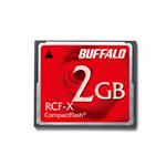 バッファロー コンパクトフラッシュ2GB RCF-X2G 1枚