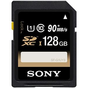 ソニー SDXCUHS-Iメモリーカード 128GB Class10 SF-128UY3 1枚